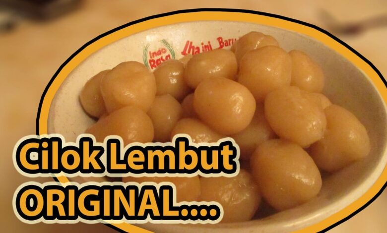 Resep Cilok Lembut Cuma 3 Bahan