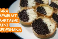 Cara Membuat Martabak Manis Mini Cuma Pakai 1 Telur