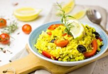 Cara Membuat Nasi Kuning Rice Cooker atau Magic Com