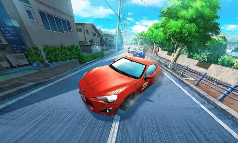 Anime MF Ghost Initial D