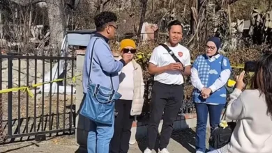 Uya Kuya Ditegur di Lokasi Kebakaran Los Angeles, Begini Klarifikasinya/Istimewa